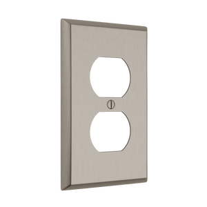 Century Outlet Wall Plate - Brushed Nickel