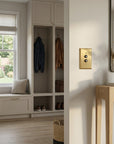 Century Push Button Wall Plate - SB lifestyle mid-09