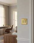 Century Push Button Wall Plate – Double - PB lifestyle mid-02