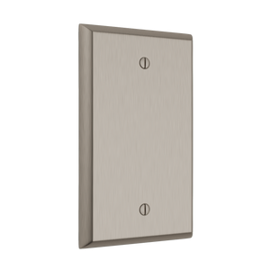 Century Blank Wall Plate - Brushed Nickel