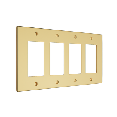 Futura Open Wall Plate – Quad