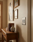 Century Push Button Wall Plate – Double - SN lifestyle mid-03