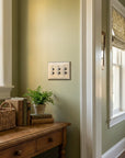 Century Push Button Wall Plate – Triple - SN lifestyle mid-02